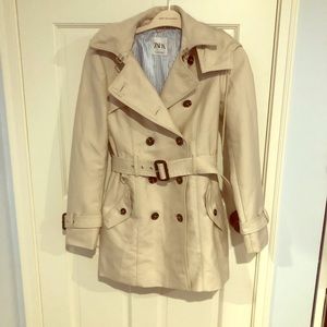Zara Trench Coat Size XS